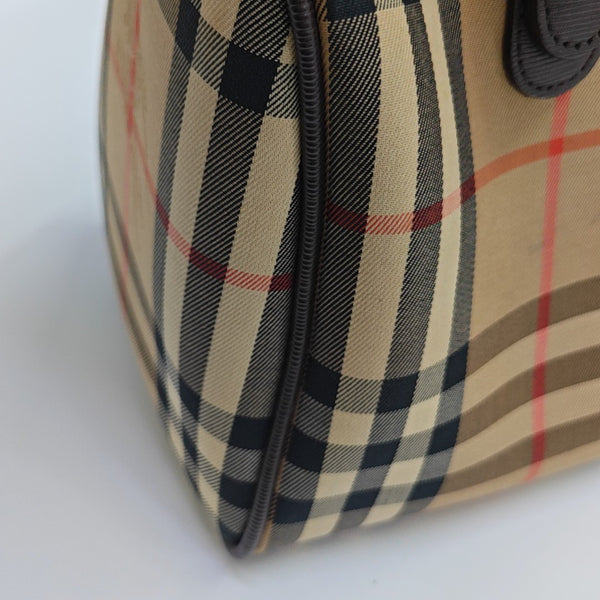 Canvas Shoulder Bag Beige