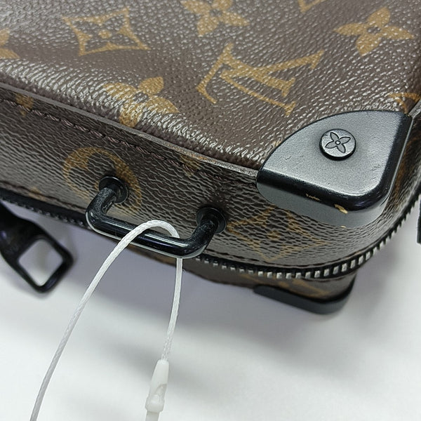 SOFT TRUNK Monogram Coated Canvas Brown