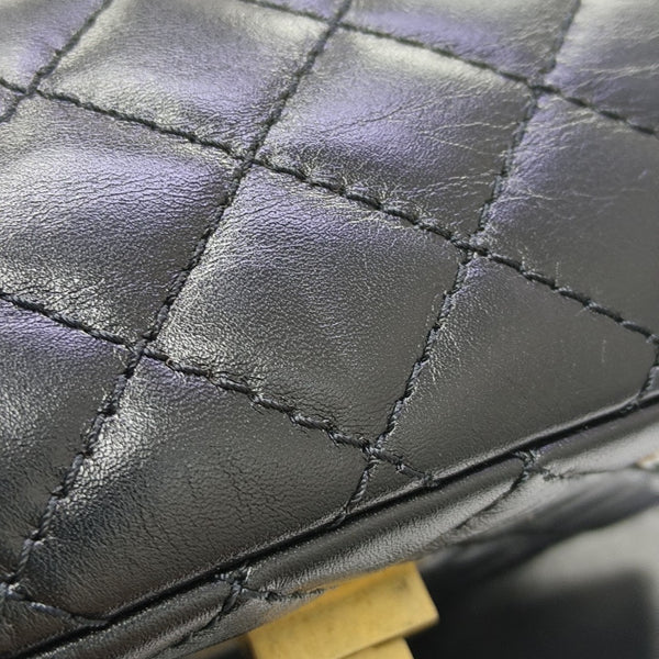 2.55 224 (mini) Quilted Vintage Calf Black