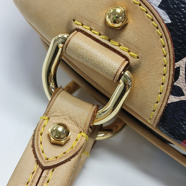 LV × TM CLAUDIA Monogram Coated Canvas Black