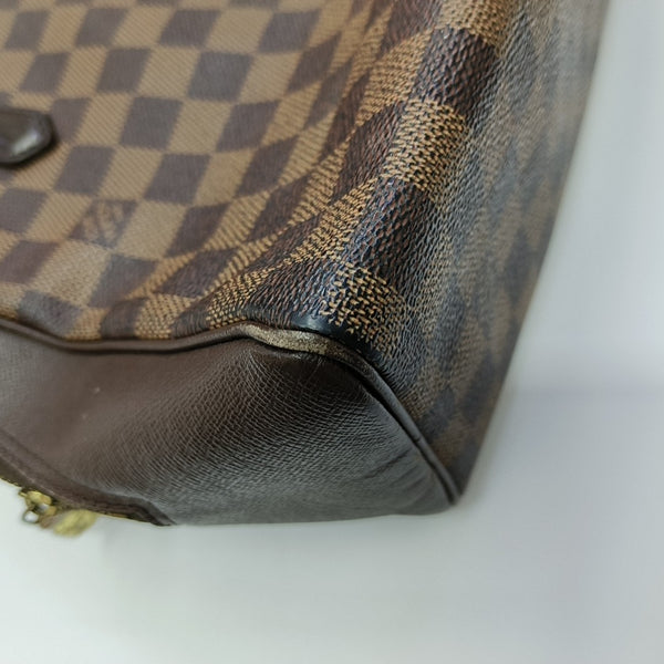 BRERA Damier Ebene Coated Canvas Brown
