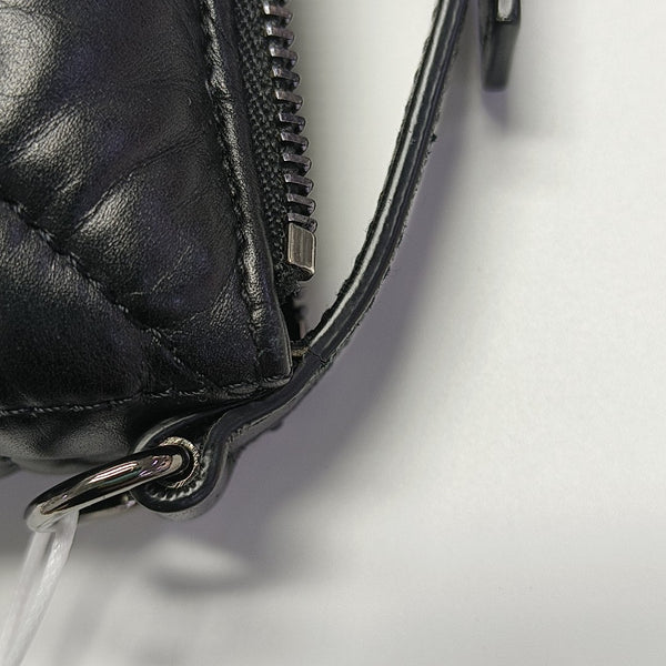 Diortravel Nomad Small Cannage Calfskin Black