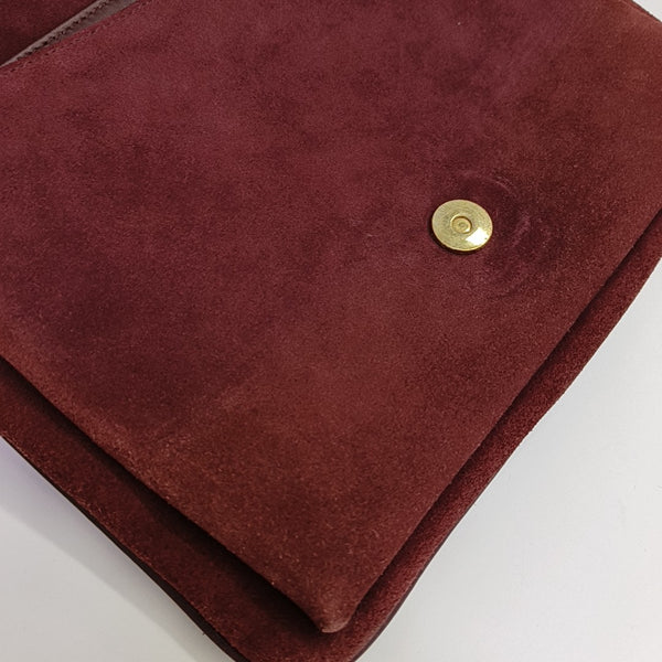 Arli Medium Suede Red
