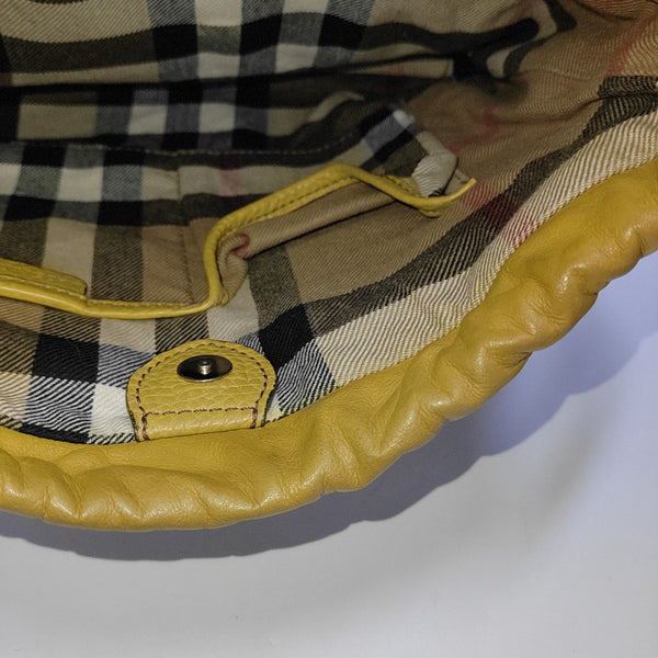 Calfskin Shoulder Bag Yellow