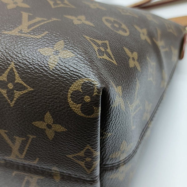 BOETIE PM Monogram Coated Canvas Brown