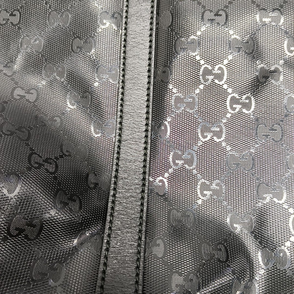 Monogram Coated Canvas Black