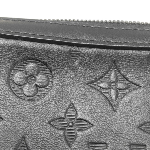 DUO Monogram Calfskin Black