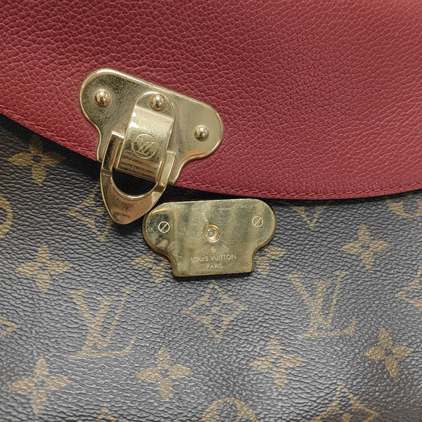 SAINT PLACIDE Monogram Coated Canvas Brown