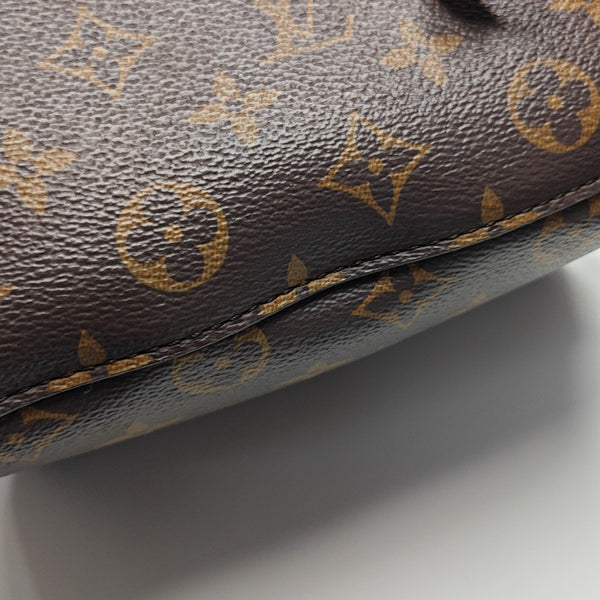 NÉONOÉ MM Monogram Coated Canvas Brown