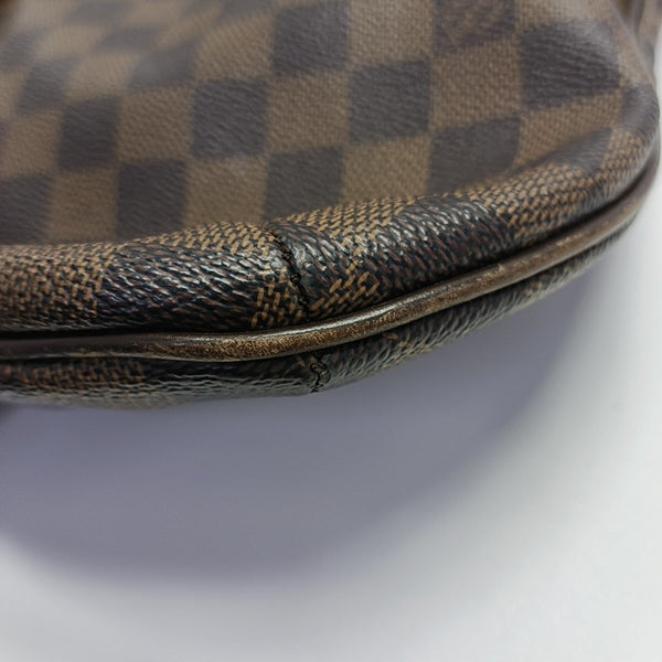 BLOOMSBURY PM Damier Ebene Coated Canvas Brown