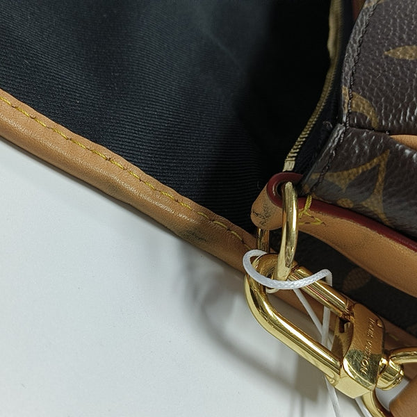 DIANE Monogram Coated Canvas Brown