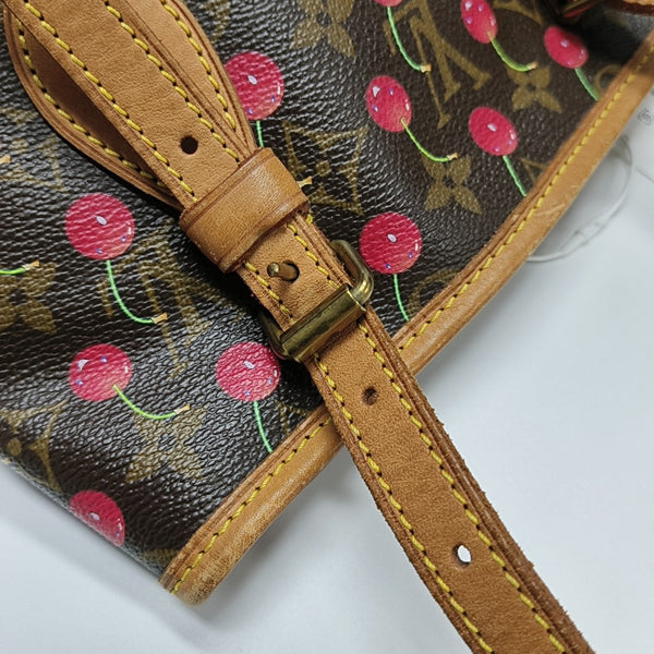 BUCKET PM Monogram Coated Canvas Brown