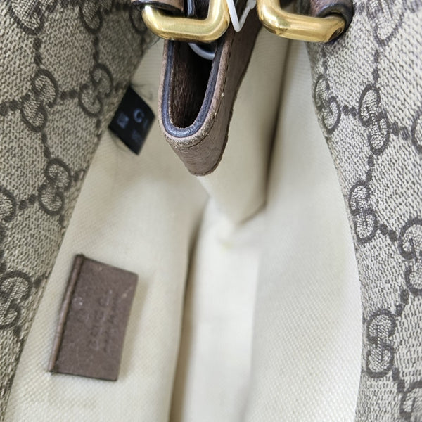 Neo Vintage Small Monogram Coated Canvas Beige