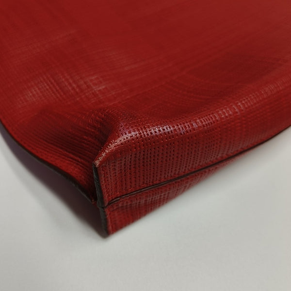 T Pouch Calfskin Red