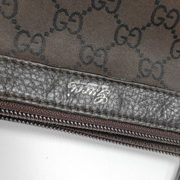 Monogram Canvas Tote Bag Brown