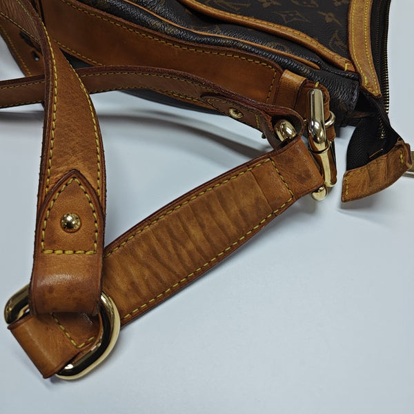 TULUM GM Monogram Coated Canvas Brown