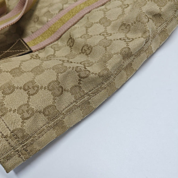 Monogram Canvas Tote Bag Beige