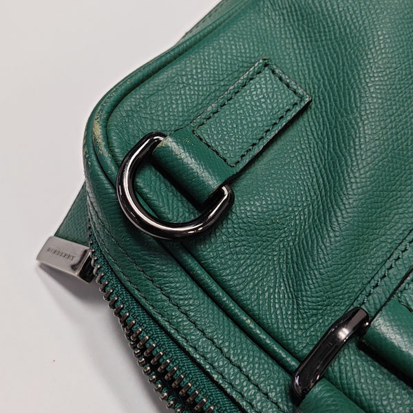 Calfskin Top Handle Bag Green