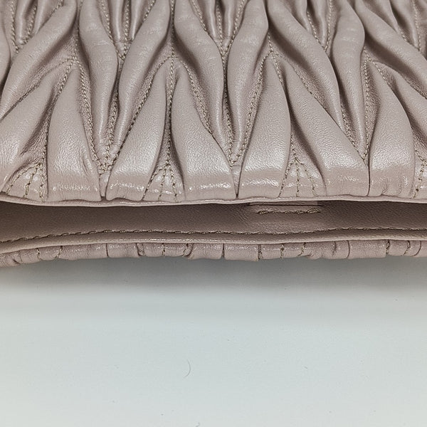 Matelassé Quilted Lambskin Pink