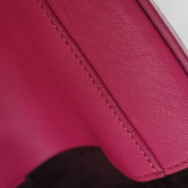 Calfskin Shoulder Bag Red