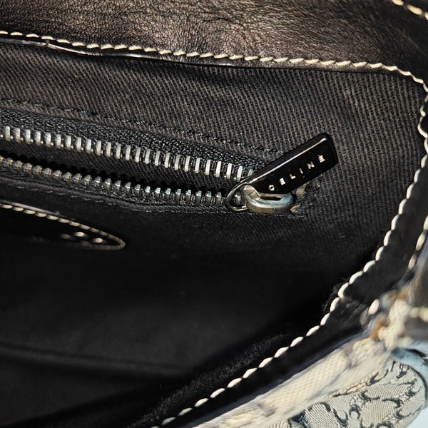Canvas Top Handle Bag Gray