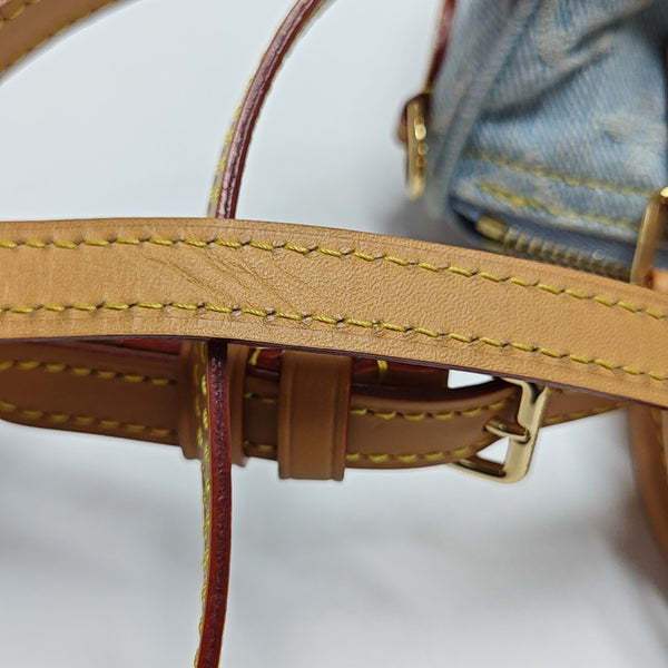 SPEEDY Mini Monogram Denim Blue