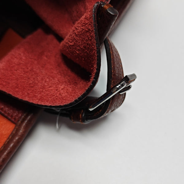 Calfskin Shoulder Bag Red