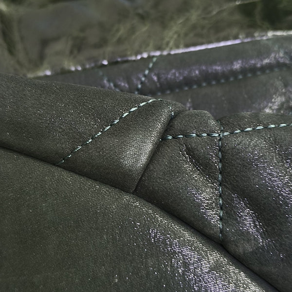 THE MIX Quilted Calfskin Green