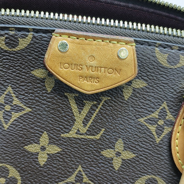 TURENNE Monogram Coated Canvas Brown