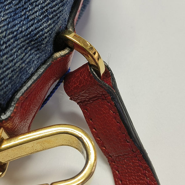 Denim Shoulder Bag Blue