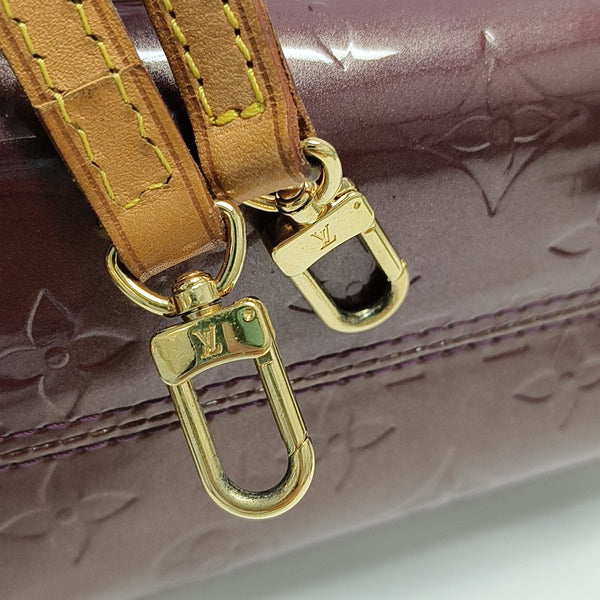 ROXBURY Monogram Patent Leather Red