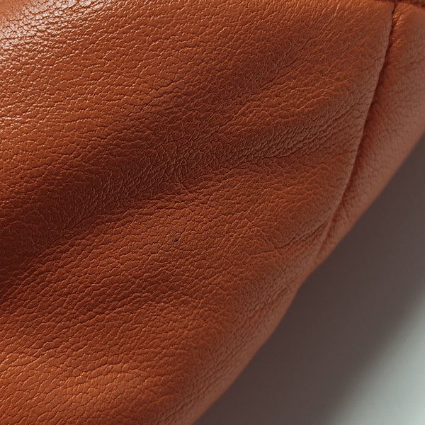 CHANEL 19 Small Quilted Lambskin Orange