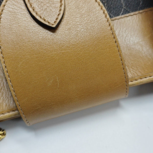 Oblique Coated Canvas Black