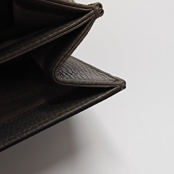 Interlocking G Small Calfskin Gray