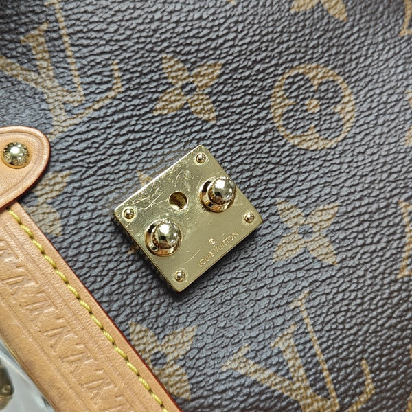 SIDE TRUNK MM Monogram Coated Canvas Brown
