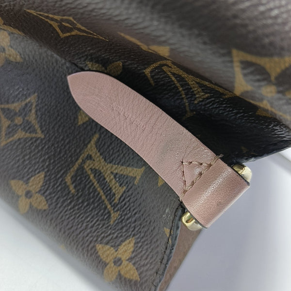 NÉONOÉ MM Monogram Coated Canvas Brown