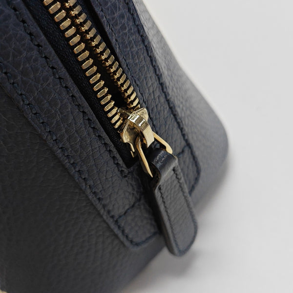 Calfskin Shoulder Bag Blue