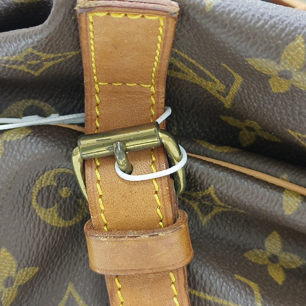 SAUMUR Monogram Coated Canvas Brown