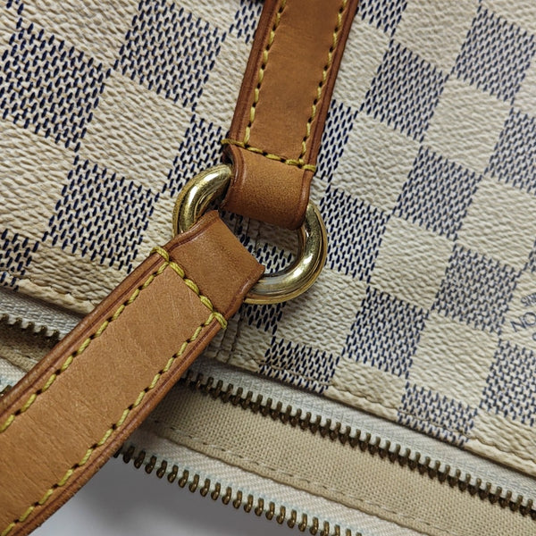 TOTALLY Damier Azur Coated Canvas Beige