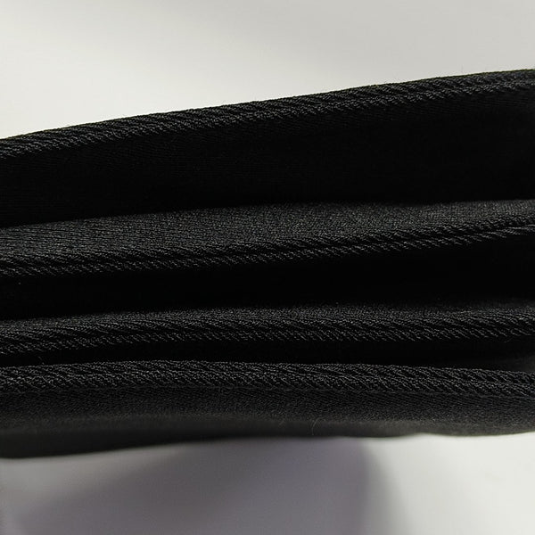 Fabric Top Handle Bag Black