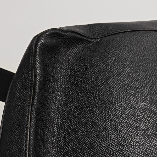 Calfskin Crossbody Bag Black