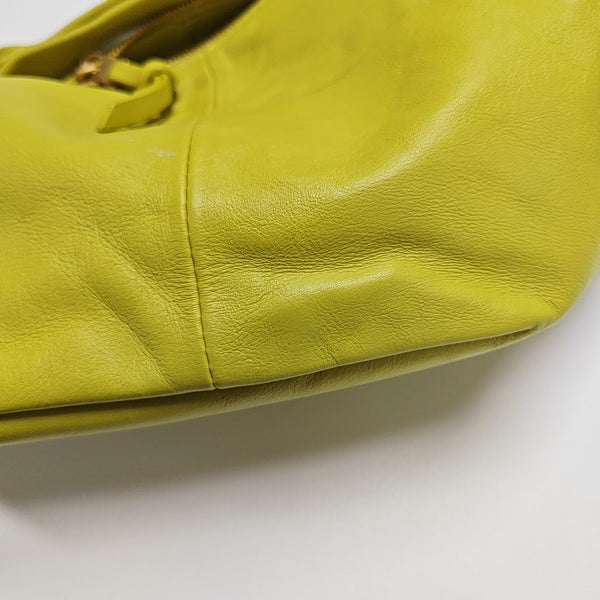 Double Knot Lambskin Green