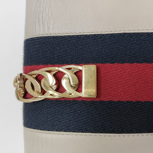Sylvie Super Mini Calfskin White
