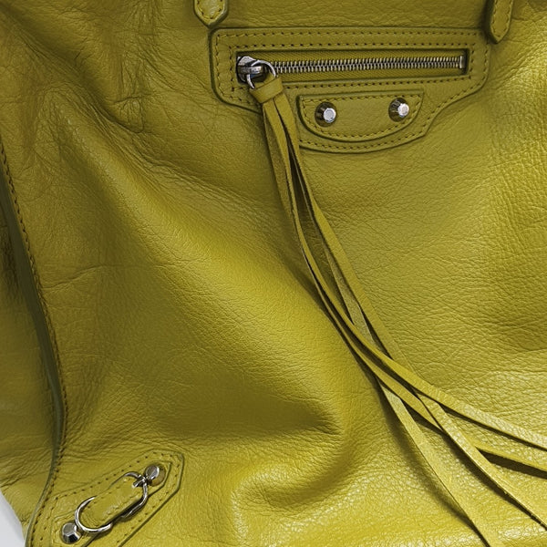 Classic City Small Lambskin Green