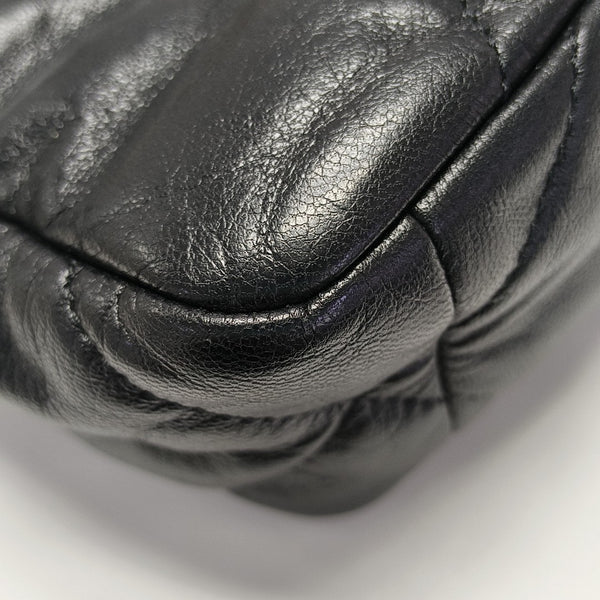 CHANEL 19 Small Quilted Lambskin Black
