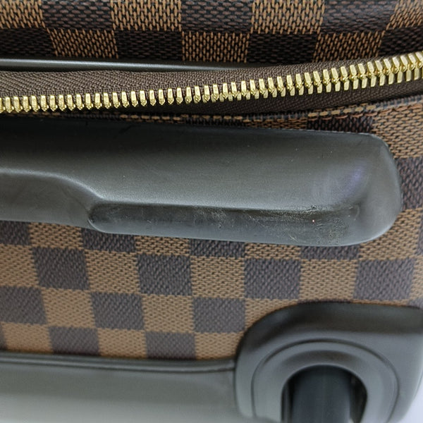 PEGASE 55 Damier Ebene Coated Canvas Brown