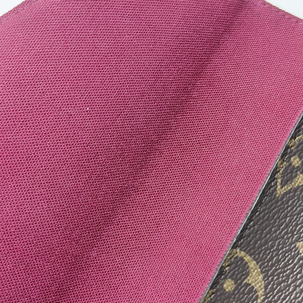 FÉLICIE Monogram Coated Canvas Brown