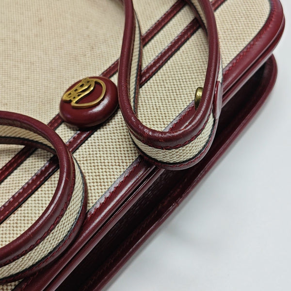 Canvas Shoulder Bag Beige