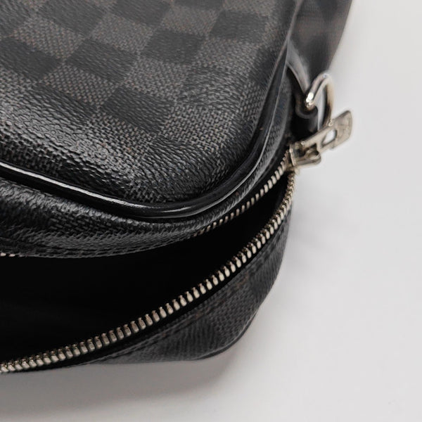 PORTE-DOCUMENTS PM Damier Graphite Coated Canvas Black