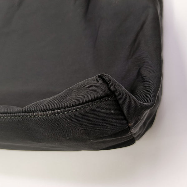 Nylon Shoulder Bag Black
